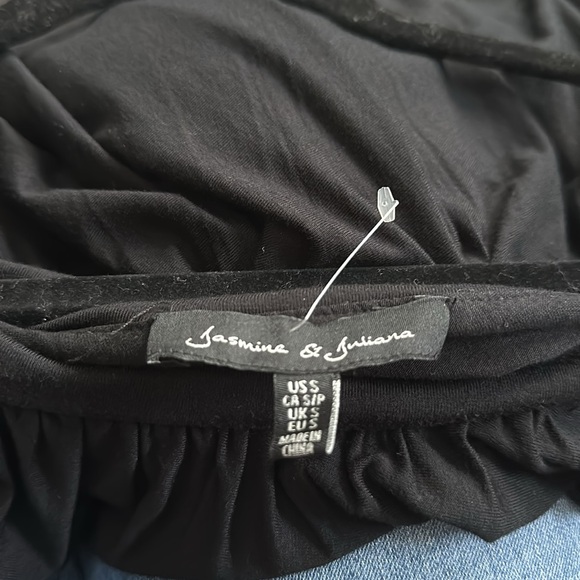 One shoulder black top with style - Picture 5 of 5